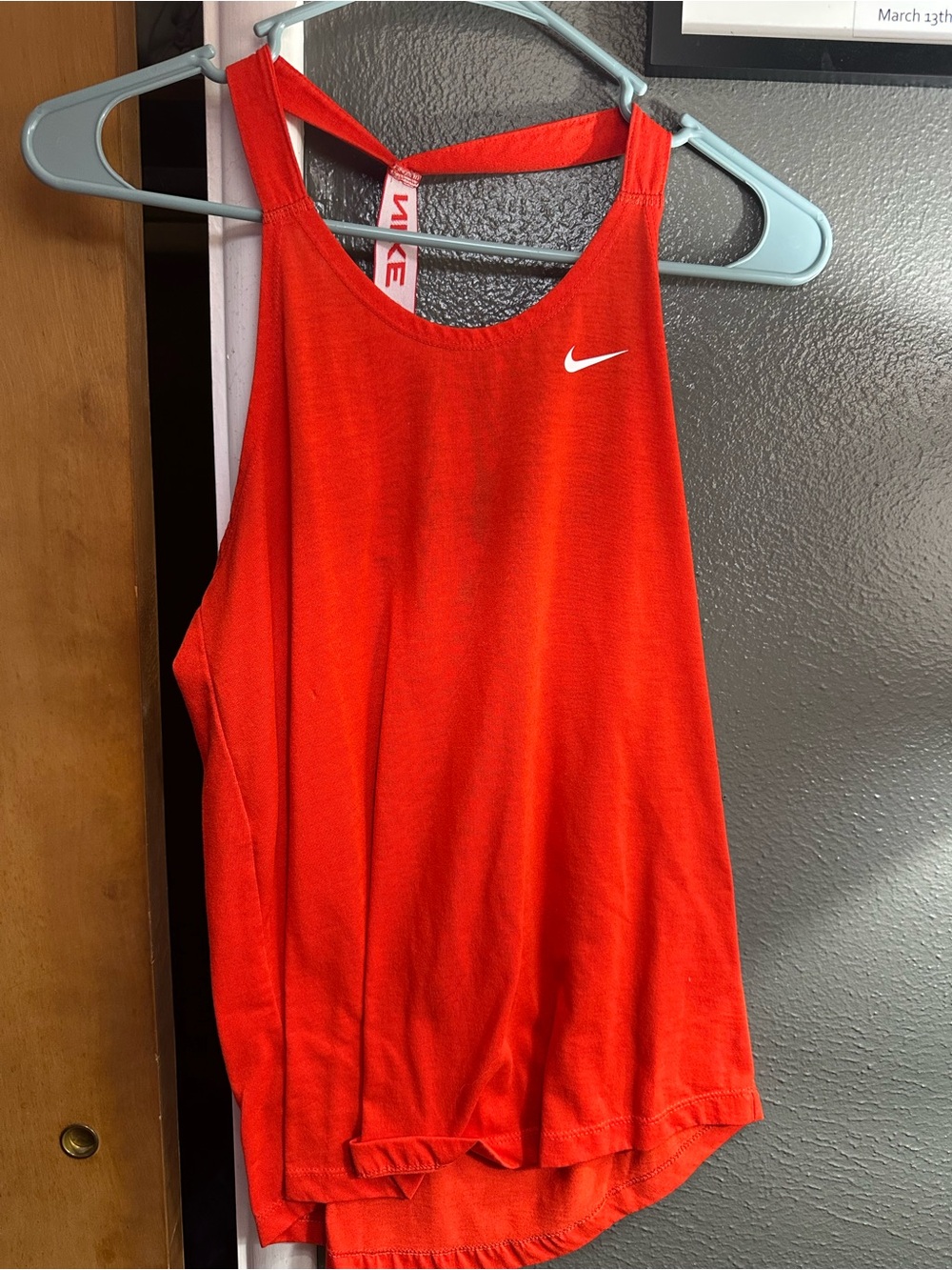 Nike Women's Bright Red Performance Tank Top